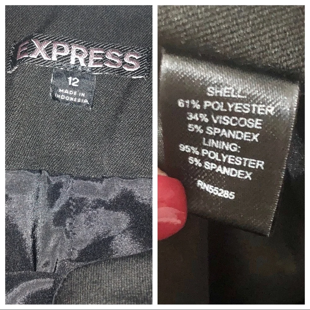 Express Black Pencil Skirt - Picture 8 of 12